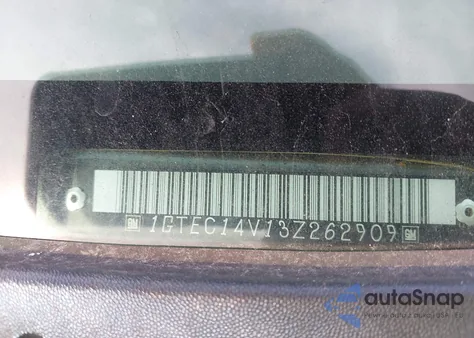 2003 GMC Sierra 1500 Work Truck из США, поврежденный, VIN 1GTEC14V13Z262909